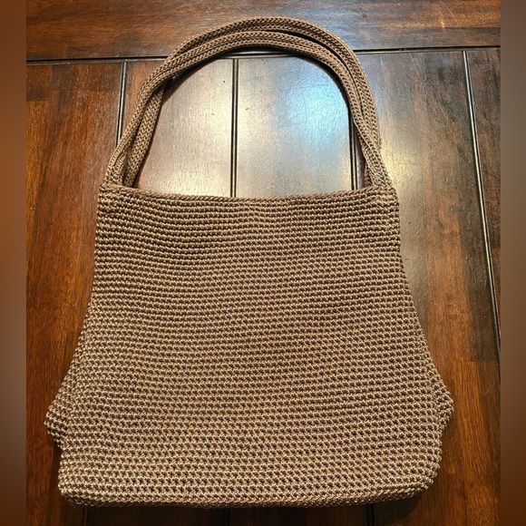 The Sak Tan Woven Shoulder Bag - Picture 2 of 11